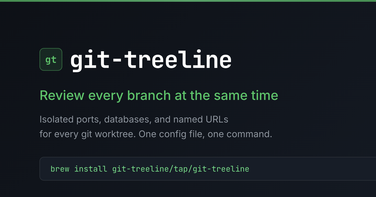 Lifecycle - Git Treeline Docs